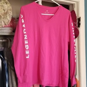 Legendary Whitetails long sleeve V neck tee